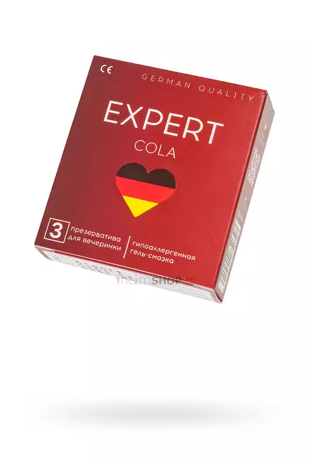 Презервативы ароматизированные Amor Expert Cola, 3 шт