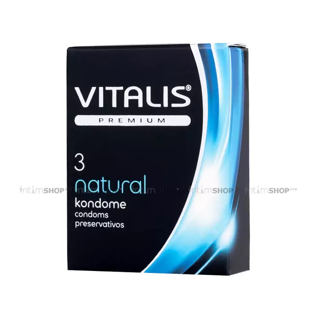 Презервативы классические Vitalis Premium, 3 шт