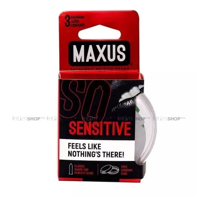 Презервативы ультратонкие Maxus Air Sensitive, 3 шт