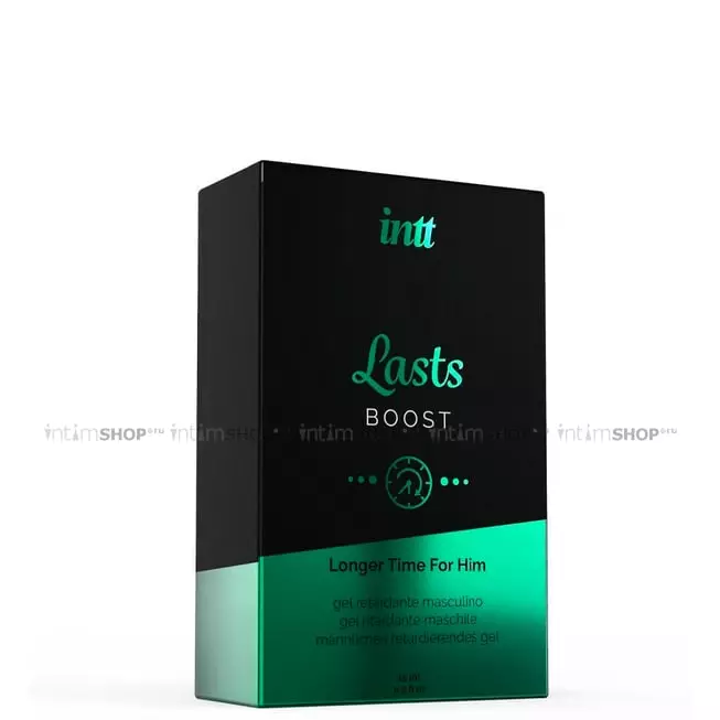 Продлевающий гель Intt Lasts Boost, 15 мл