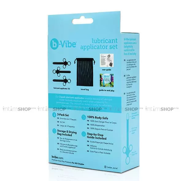 Шприц для смазки b-Vibe Lubricant Applicator Set 3 шт.