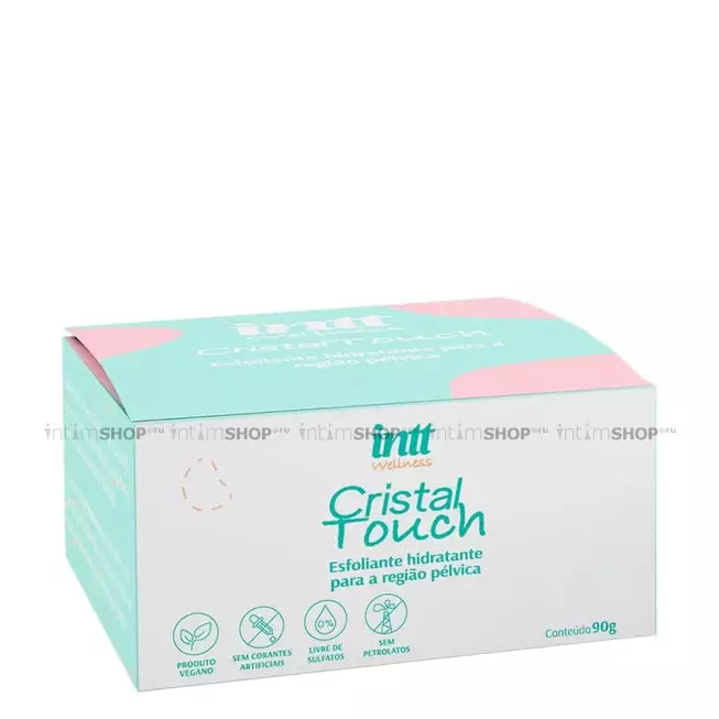 Скраб для тела и области бикини Intt Wellness Cristal Touch, 90 г