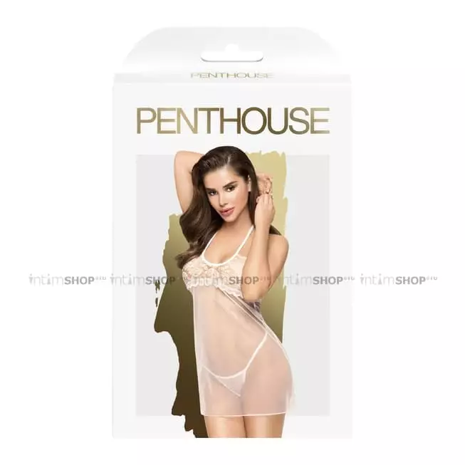 Сорочка Penthouse All Yours, белый, S/M