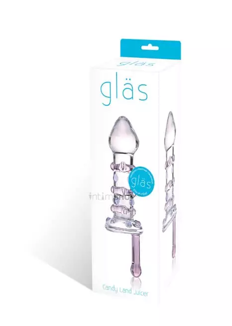 Стеклянная пробка с ручкой Glas Candy Land Juicer 11.5 см, бесцветный