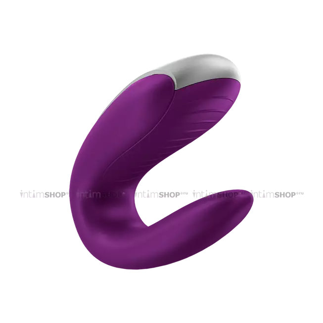 Стимулятор для пар Satisfyer Double Fun с пультом ДУ, фиолетовый