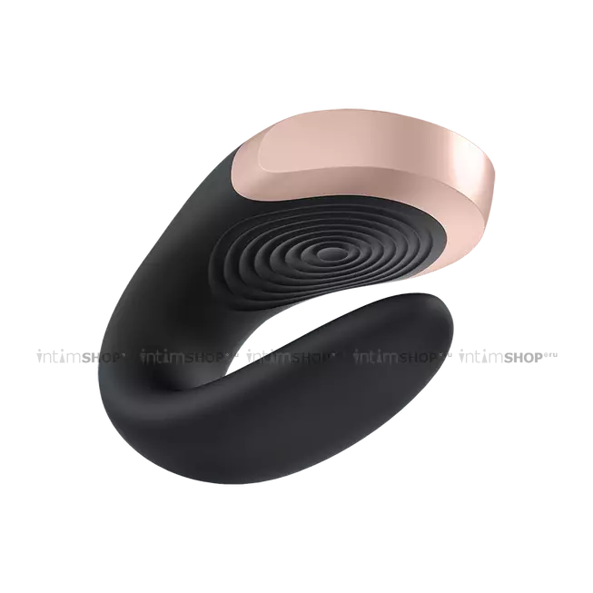 Стимулятор для пар Satisfyer Double Love с пультом ДУ, черный