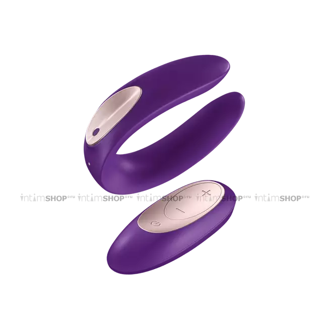 Стимулятор для пар Satisfyer Partner Plus Remote, фиолетовый