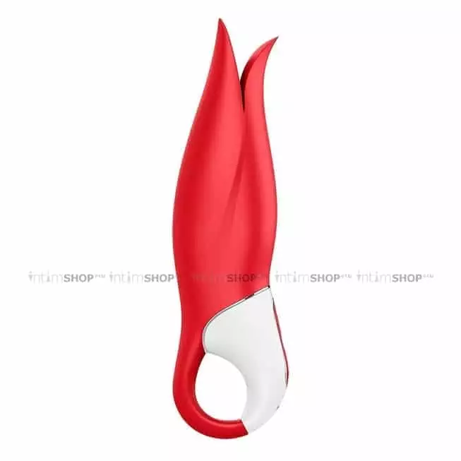 Стимулятор с вибрирующими лепестками Satisfyer Vibes Power Flower, красный