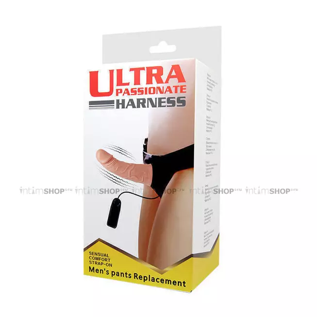 Страпон фаллоимитатор реалистик на трусиках ULTRA PASSIONATE HARNESS Baile, OS