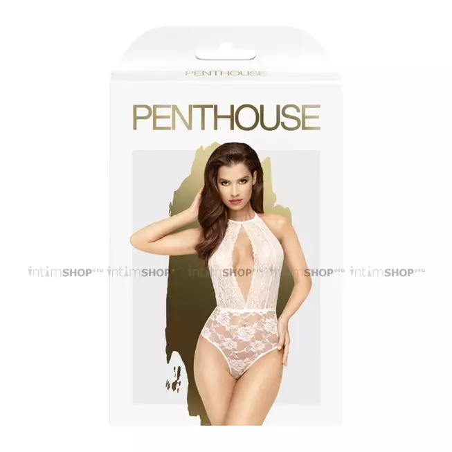 Тедди Penthouse Toxic Powder белый, L/XL