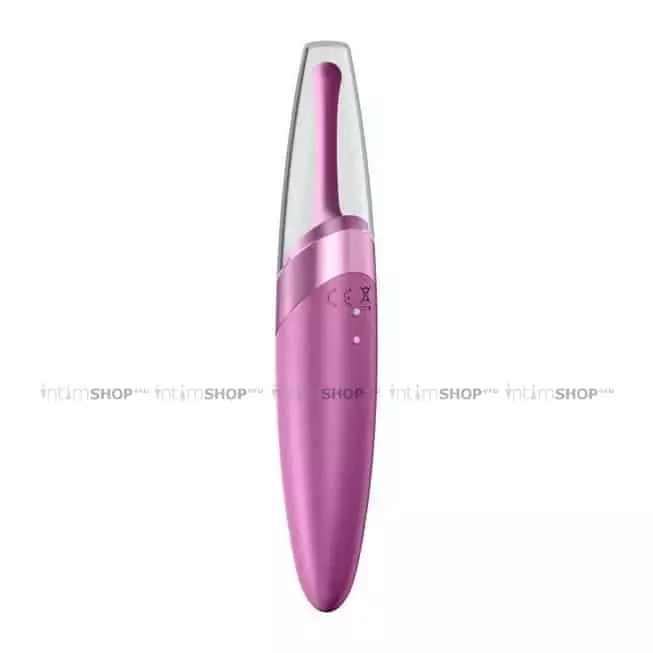 Точечный вибратор Satisfyer Twirling Delight, ягодный