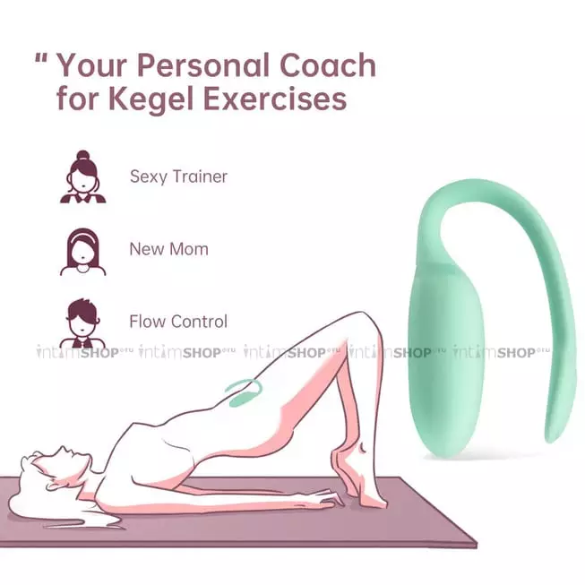 Тренажер кегеля Magic Motion Kegel Rejuve, мятный