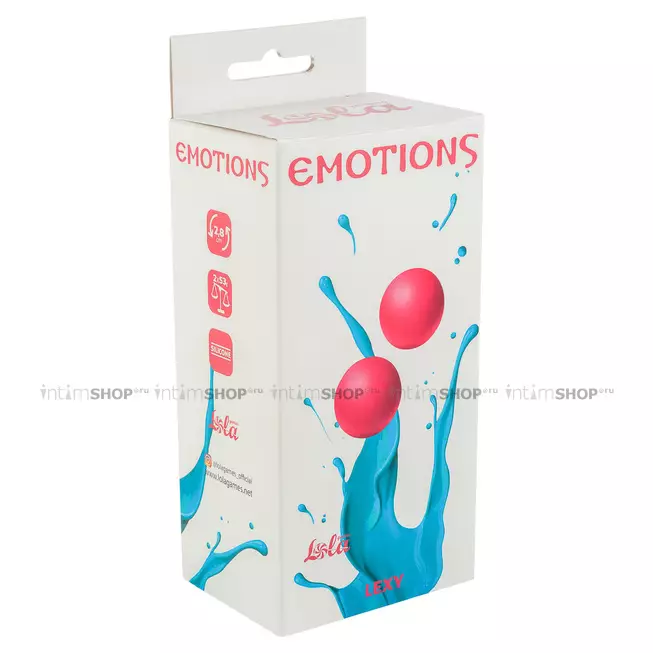 Вагинальные шарики без сцепки Lola Toys Emotions Lexy Medium, розовые