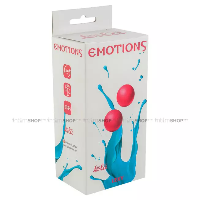 Вагинальные шарики без сцепки Lola Toys Emotions Lexy Small, розовые