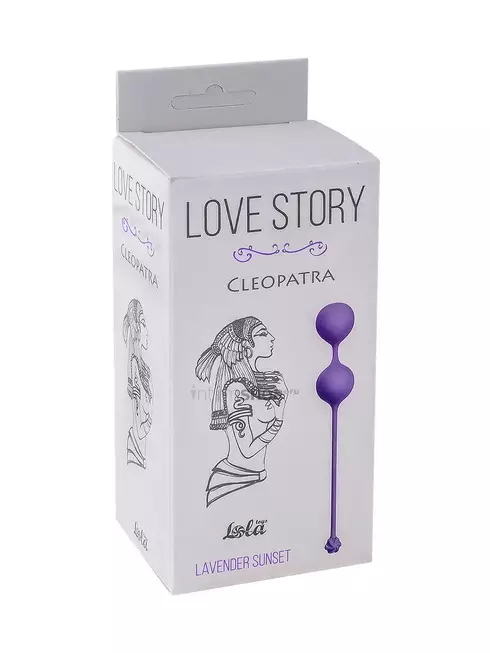 Вагинальные шарики Lola Games Love Story Cleopatra, лавандовый