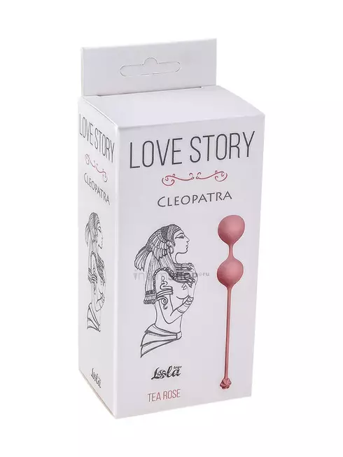 Вагинальные шарики Lola Games Love Story Cleopatra, розовый