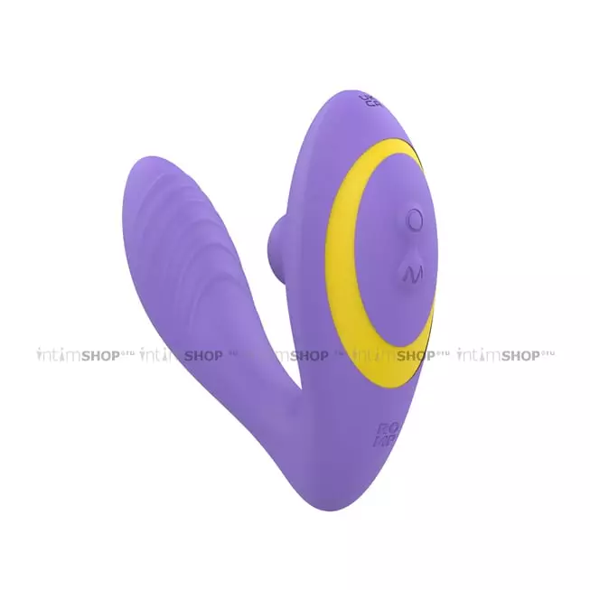 Вакуумно-волновой стимулятор с вибрацией Romp Reverb, фиолетовый