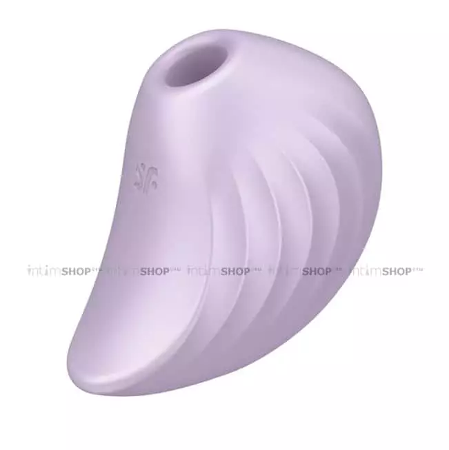 Вакуумный стимулятор клитора с вибрацией Satisfyer Pearl Diver, фиолетовый