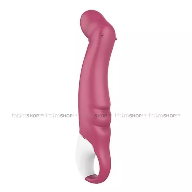 Вибратор для точки G Satisfyer Petting Hippo, розовый