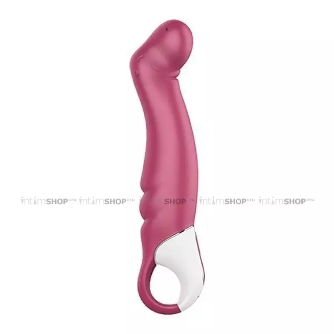 Вибратор для точки G Satisfyer Petting Hippo, розовый