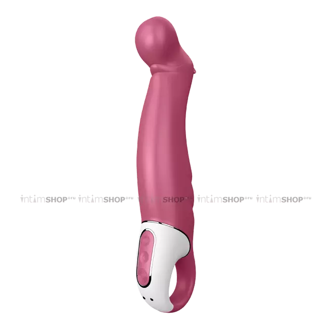 Вибратор для точки G Satisfyer Petting Hippo, розовый