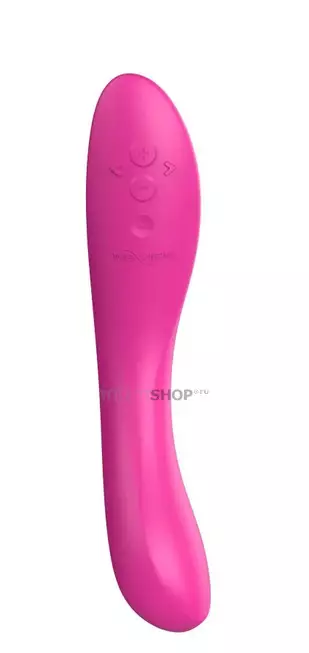 Вибратор для точки G We-Vibe Rave 2 с фиксацией формы, розовый