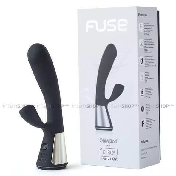 Вибратор интерактивный KIIROO Ohmibod Fuse, чёрный