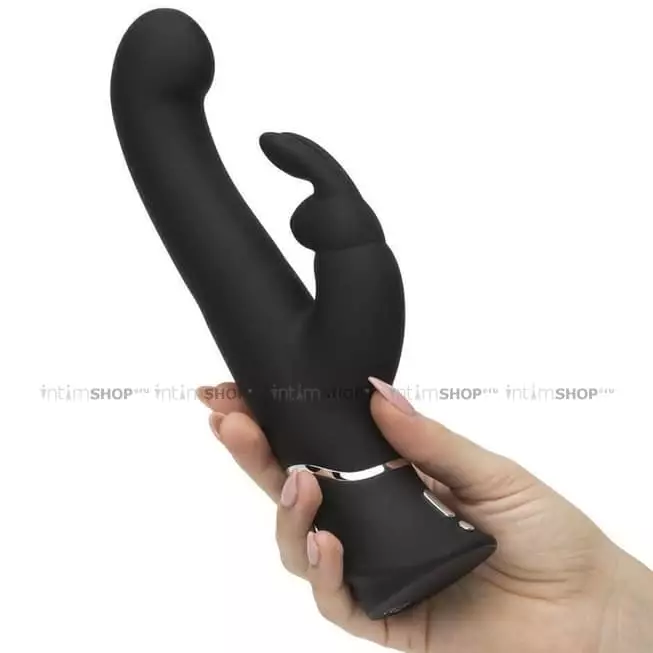 Вибратор-кролик Happy Rabbit G-Spot Stroker, черный