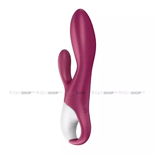 Вибратор-кролик с нагревом Satisfyer Heated Affair, бордовый