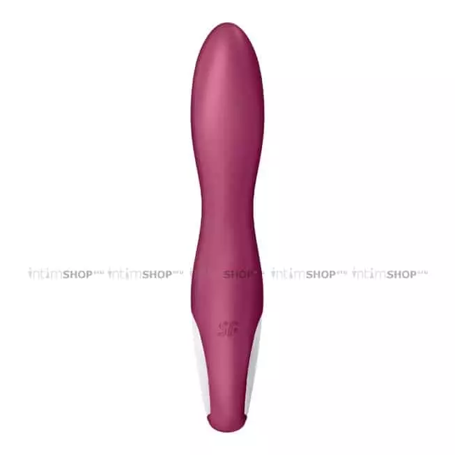 Вибратор-кролик с нагревом Satisfyer Heated Affair, бордовый