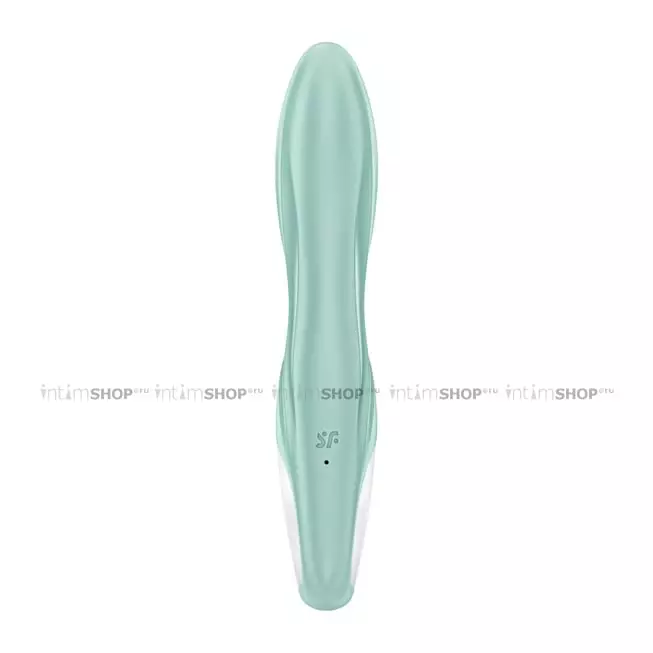 Вибратор-кролик с расширением Satisfyer Air Pump Bunny 5+, мятный