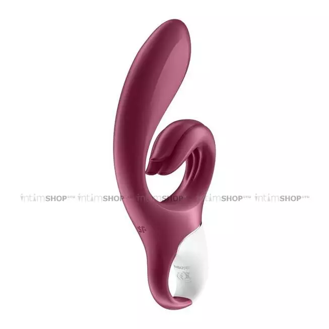 Вибратор-кролик Satisfyer Love Me, бордовый