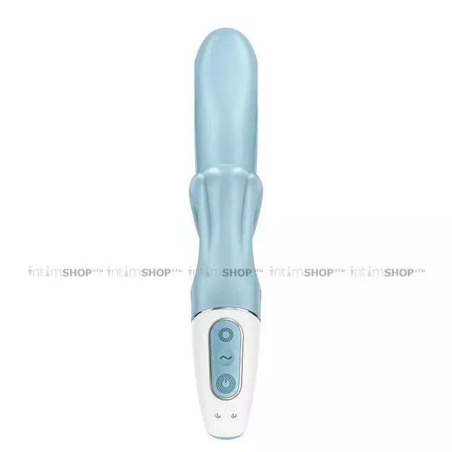 Вибратор-кролик Satisfyer Love Me, голубой