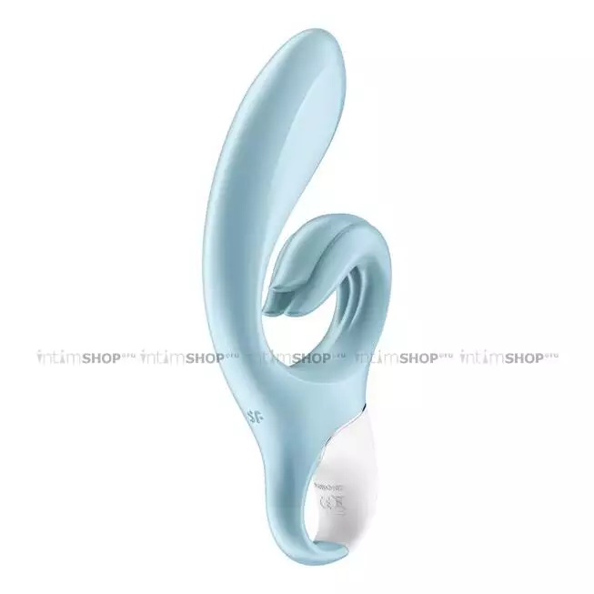 Вибратор-кролик Satisfyer Love Me, голубой