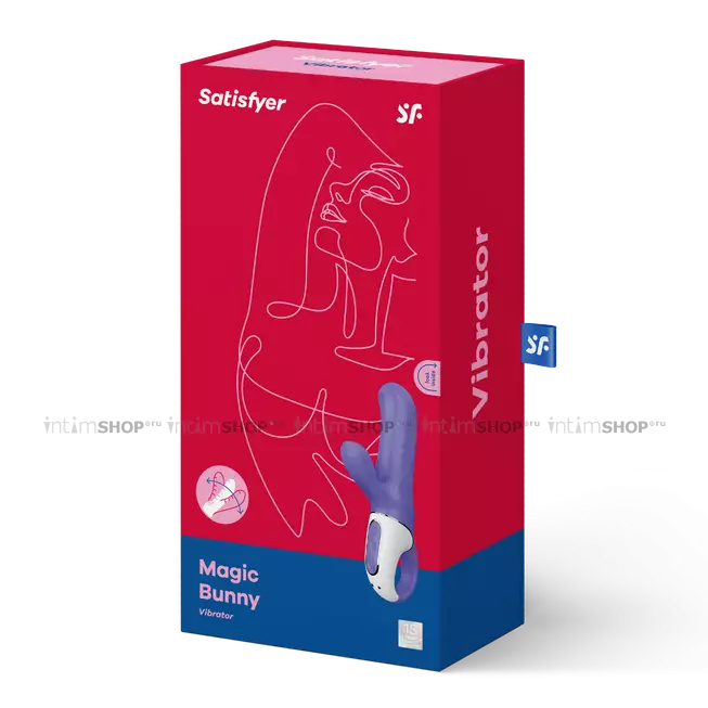 Вибратор-кролик Satisfyer Magic Bunny, фиолетовый