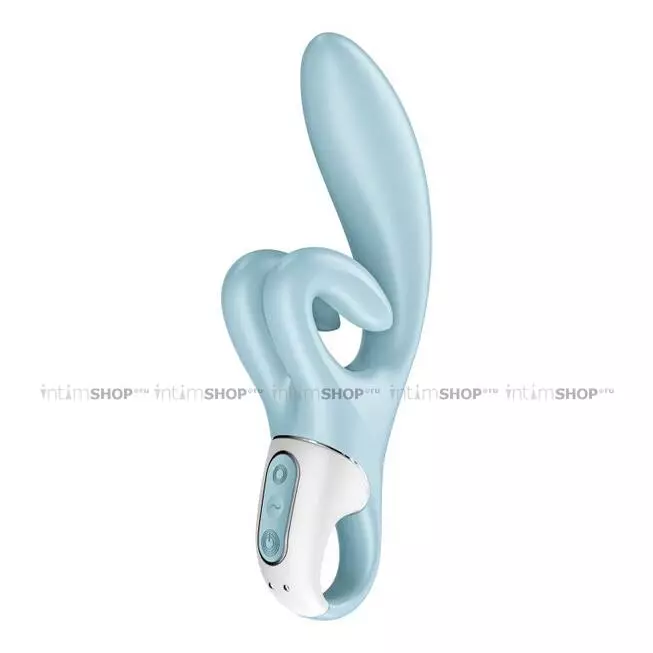 Вибратор-кролик Satisfyer Touch Me, голубой