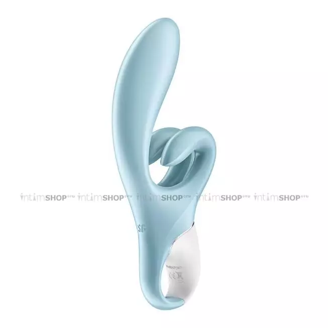 Вибратор-кролик Satisfyer Touch Me, голубой