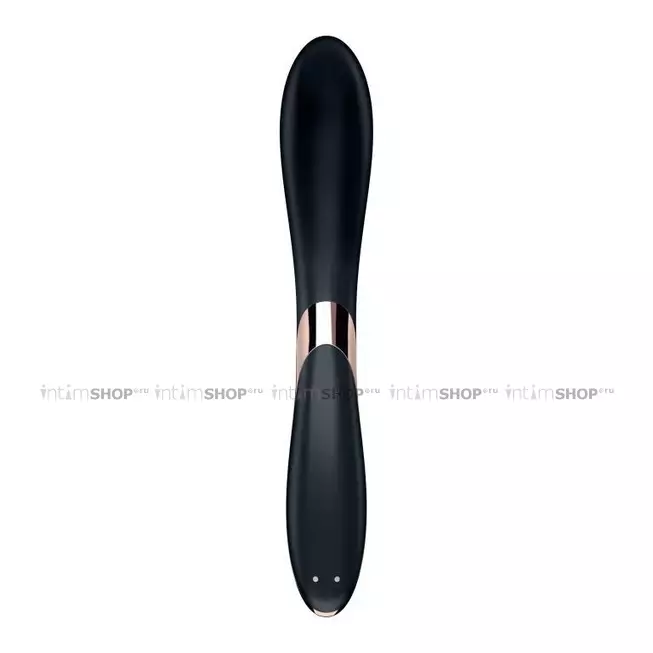 Вибратор с движущимся шариком Satisfyer Rrrolling Explosion для стимуляции точки G, черный