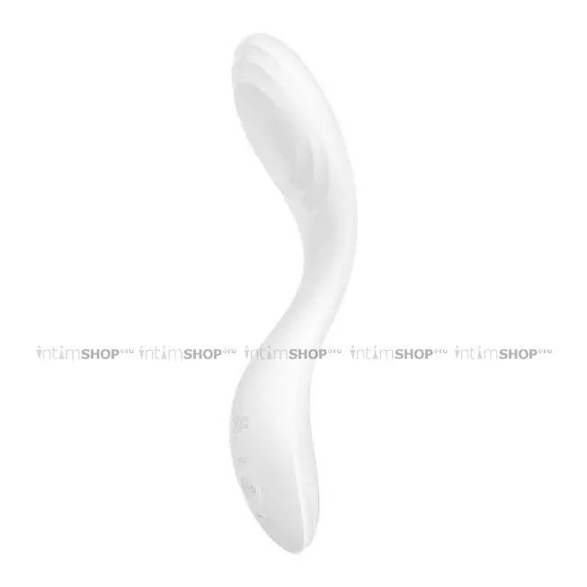 Вибратор с движущимся шариком Satisfyer Rrrolling Pleasure для стимуляции точки G, белый