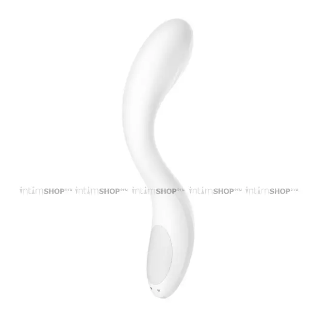 Вибратор с движущимся шариком Satisfyer Rrrolling Pleasure для стимуляции точки G, белый