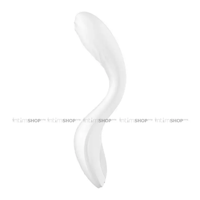 Вибратор с движущимся шариком Satisfyer Rrrolling Pleasure для стимуляции точки G, белый