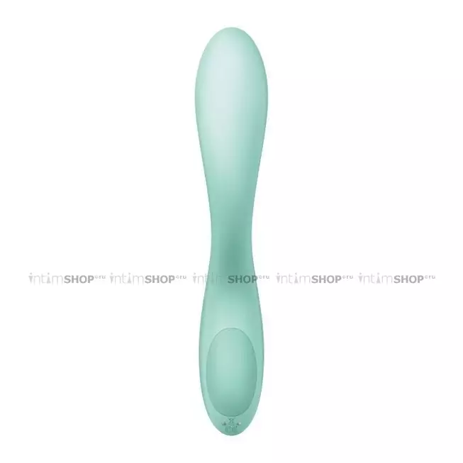 Вибратор с движущимся шариком Satisfyer Rrrolling Pleasure для стимуляции точки G, мятный