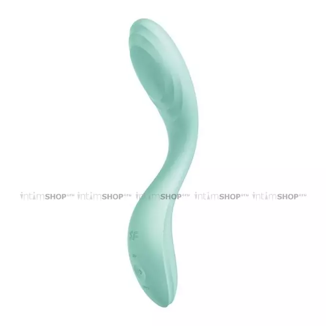 Вибратор с движущимся шариком Satisfyer Rrrolling Pleasure для стимуляции точки G, мятный