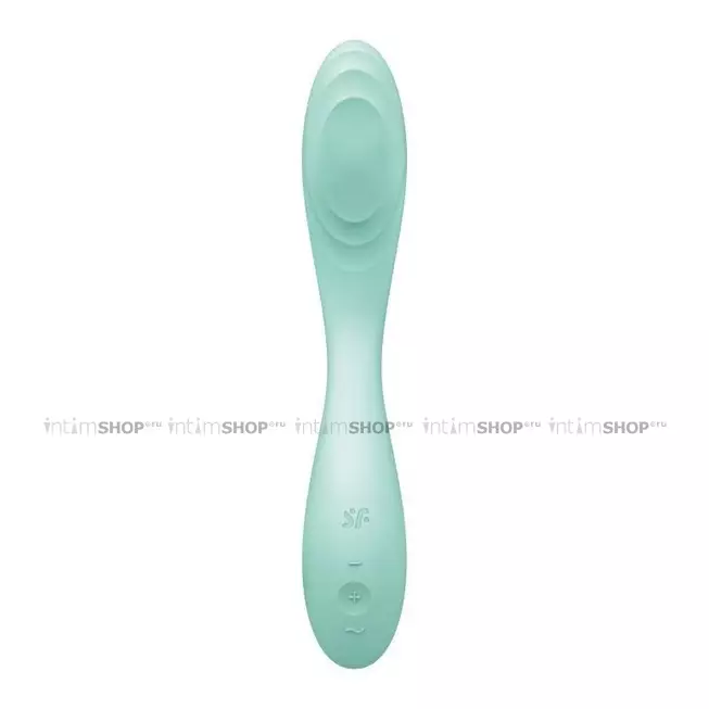 Вибратор с движущимся шариком Satisfyer Rrrolling Pleasure для стимуляции точки G, мятный