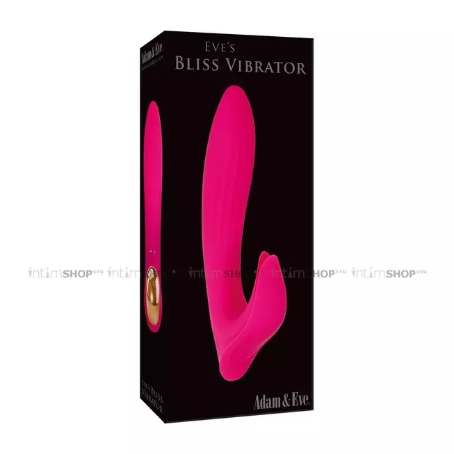 Вибратор с клиторальной стимуляцией Evolved Eve's Bliss Vibrator, розовый