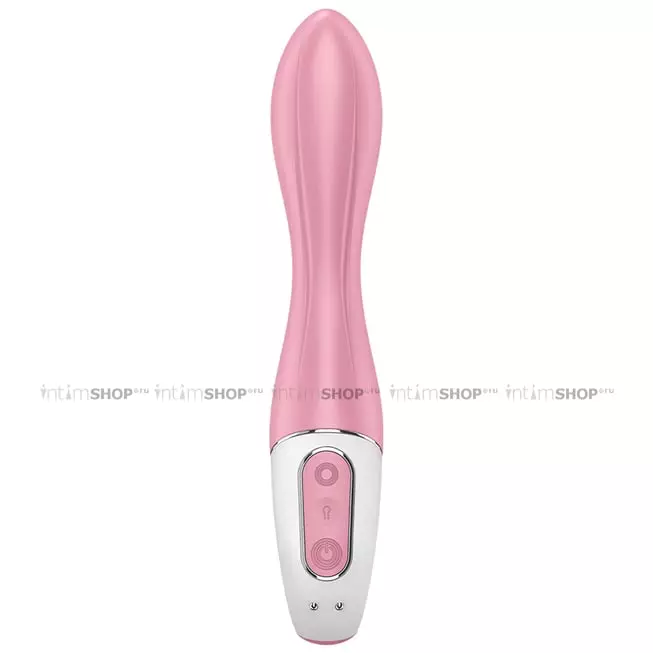 Вибратор с расширением Satisfyer Air Pump 2, розовый