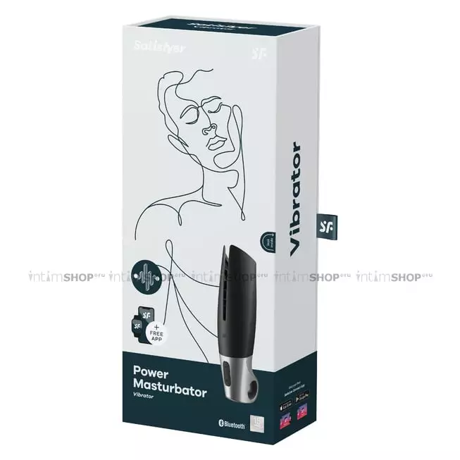 Вибромастурбатор Satisfyer Men Power, чёрный