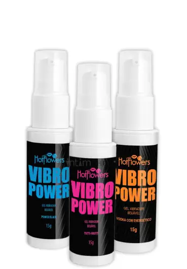 Жидкий вибратор HotFlowers Vibro Power Тутти-Фрутти, 15 г